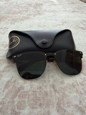 Ray Ban Blaze Clubmaster Polarized Sunglasses